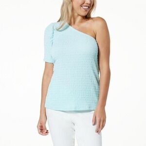 G by Giuliana One Shoulder Top - XL